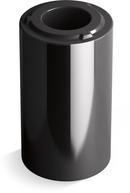 12-1/4 in. Round Pedestal Sink Base in Black Black&trade;