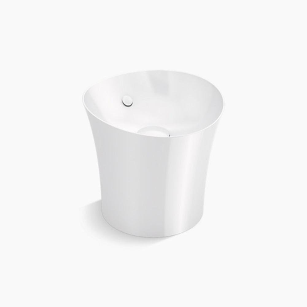 KOHLER White Pedestal Vessel 