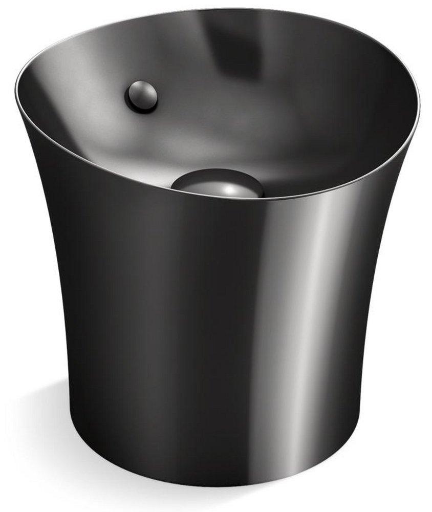 KOHLER Black Black&trade; Pedestal Vessel 