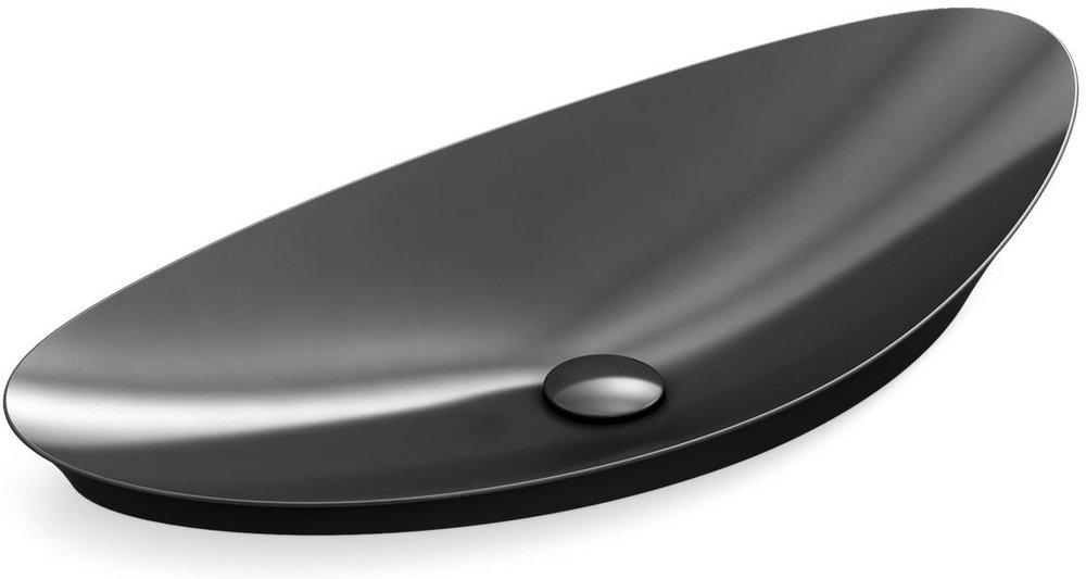 KOHLER Black Black&trade; Above Counter/Vessel Mount Bathroom Sink 