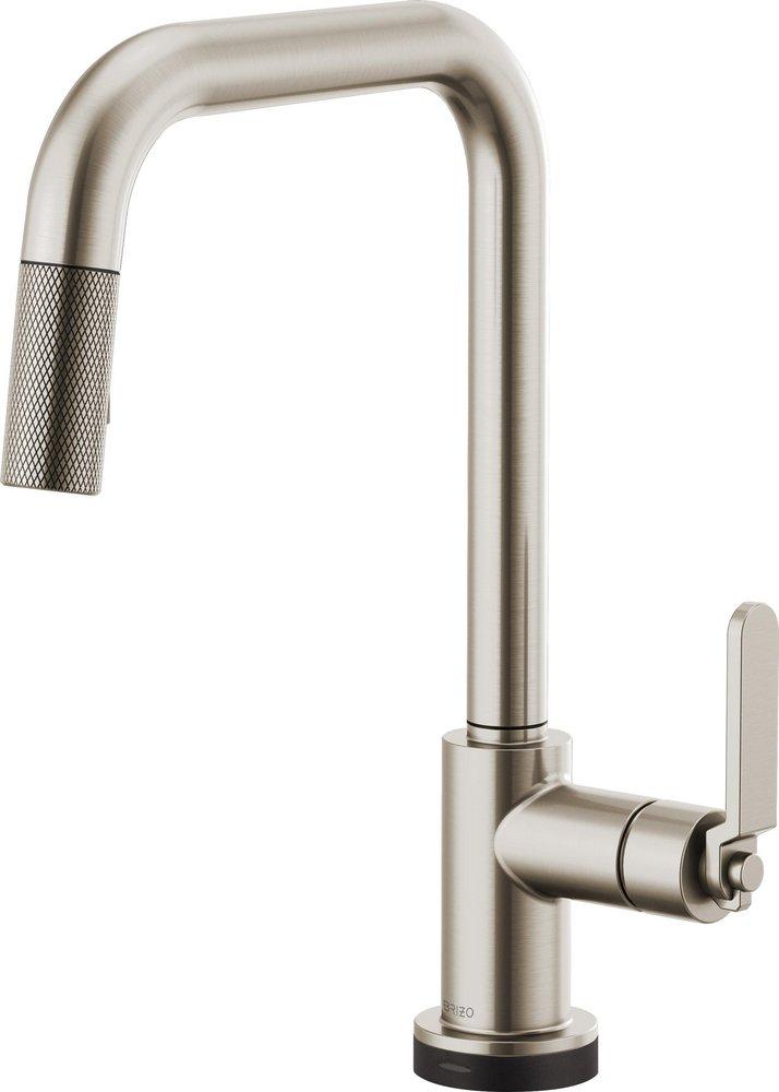 Brizo Brilliance&reg; Stainless Single Handle Pull Down Kitchen Faucet 