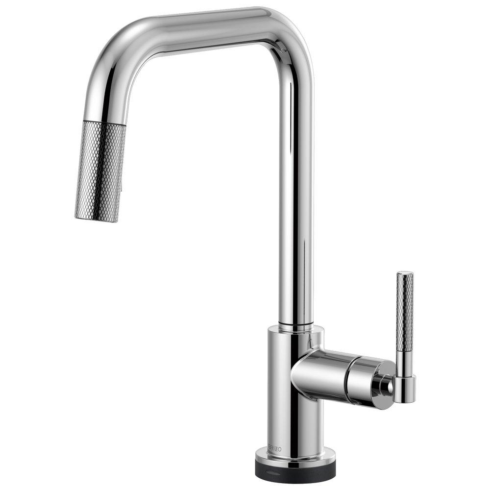 Brizo Chrome Single Handle Pull Down Kitchen Faucet 