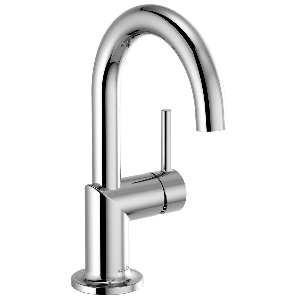 Brizo Chrome Single Handle Monoblock Bathroom Sink Faucet 
