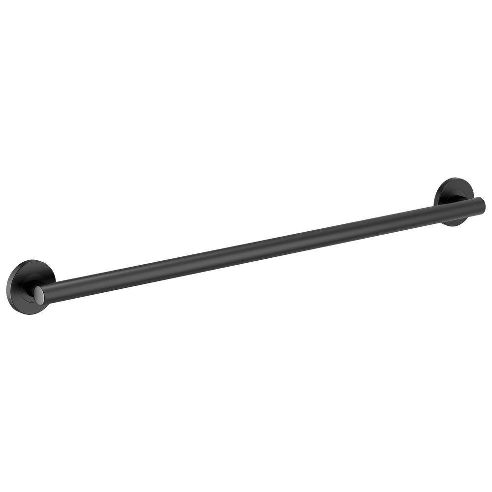 Brizo Matte Black 36 in. Grab Bar 