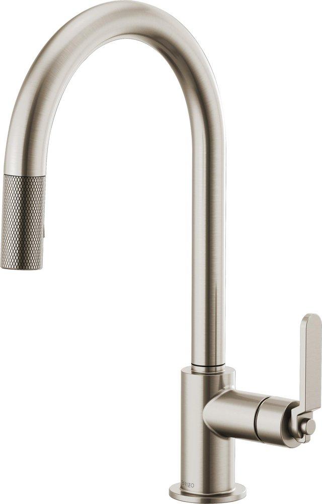 Brizo Brilliance&reg; Stainless Single Handle Pull Down Kitchen Faucet 