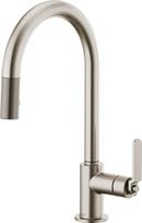 Single Handle Pull Down Kitchen Faucet in Brilliance® Stainless