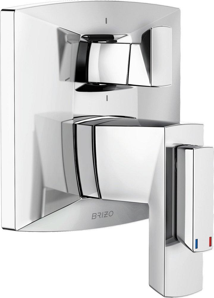 Brizo Polished Chrome Zinc Diverter Valve Trim 