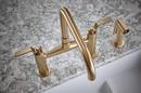 Brizo Luxe Gold *CVR Lead Law Compliant Not Certified 1.8 LITZE: BRIDGE FCT W/ SQ SPT AND INDUSTRIAL HDL 