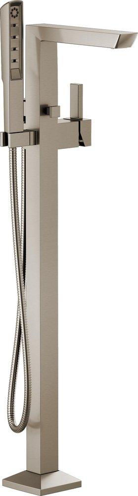 Brizo Luxe Nickel Single Lever Handle Floor Mount Filler Trim Only 