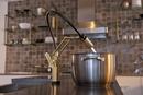 Brizo Luxe Gold Single Handle Pull Down Kitchen Faucet 