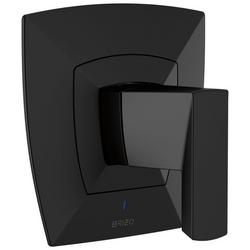 Single Handle Thermostatic Valve Trim in Matte Black