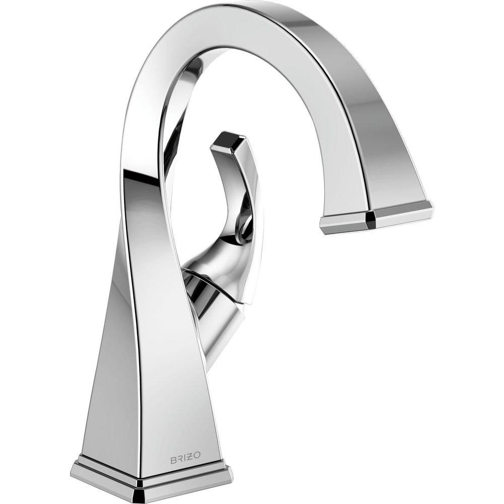 Brizo Polished Chrome Single Handle Monoblock Bathroom Sink Faucet 