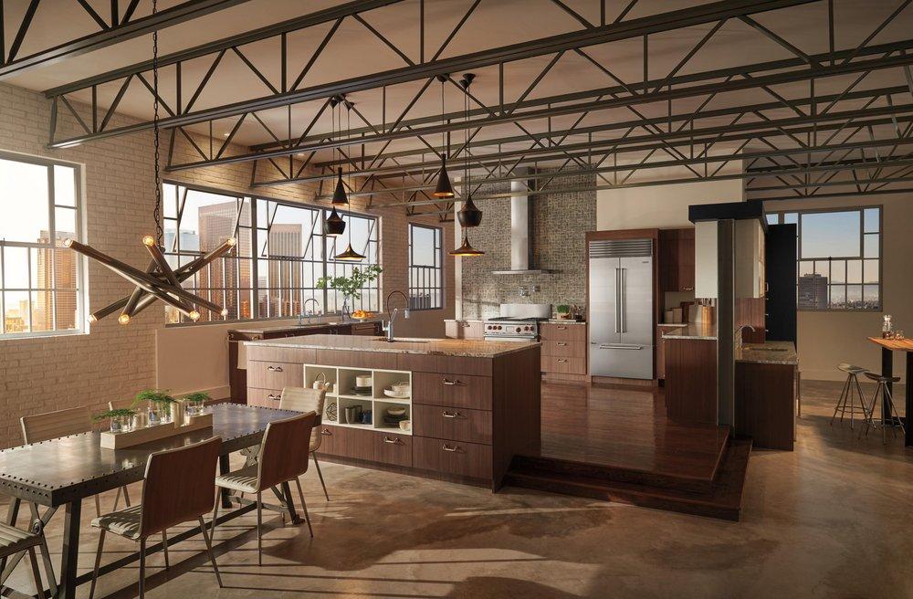 Brizo Chrome Single Handle Pull Down Kitchen Faucet 