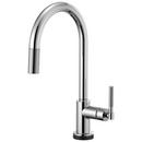 Single Handle Pull Down Kitchen Faucet with Touch Activation in Chrome