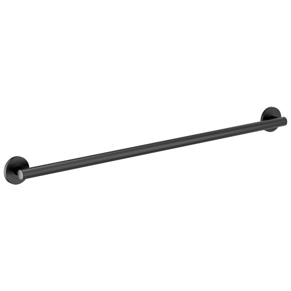 Brizo Matte Black 42 in. Grab Bar 