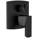 Brizo Matte Black Two Handle Bathtub & Shower Faucet (Trim Only) 