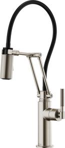 Single Handle Pull Down Kitchen Faucet in Brilliance® Stainless