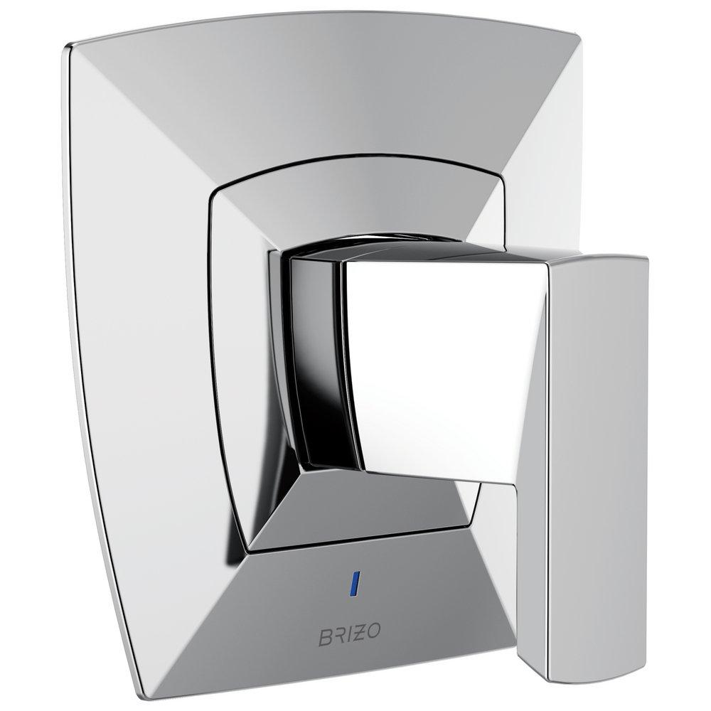Brizo Chrome Thermostatic Valve Trim with Single Lever Handle 