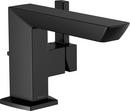 Single Handle Centerset Bathroom Sink Faucet in Matte Black