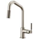 Brizo Stainless Single Handle Pull Down Kitchen Faucet with Two-Function Spray and Magnetic Docking 
