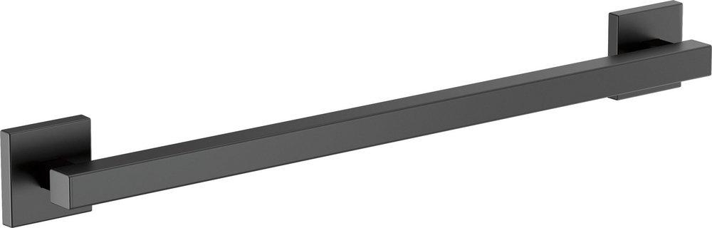 Brizo Matte Black 24 in. Grab Bar 