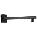 Brizo Matte Black 13 in. Shower Arm and Flange for 87488 Showerhead 