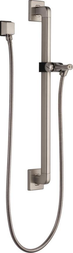 24 in. Shower Rail in Brilliance® Stainless