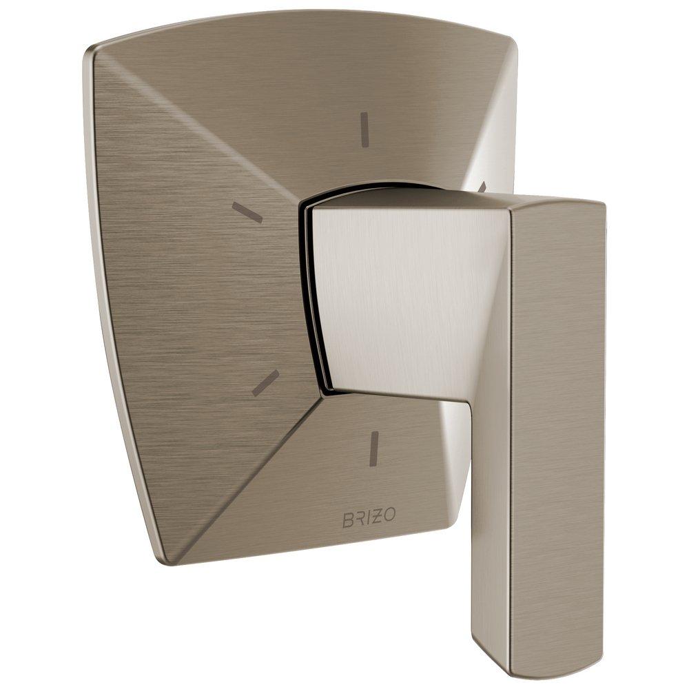 Brizo Luxe Nickel VETTIS: 6-FUNCTION DIVERTER TRIM 