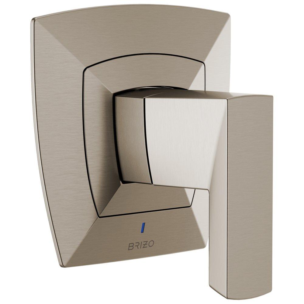 Brizo Luxe Nickel Single Handle Bathtub & Shower Faucet (Trim Only) 