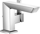 Single Handle Monoblock Bathroom Sink Faucet in Polished Chrome