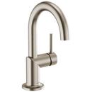 Brizo Brilliance&reg; Brushed Nickel Single Handle Monoblock Bathroom Sink Faucet 