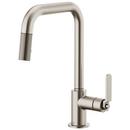 Single Handle Pull Down Kitchen Faucet in Stainless