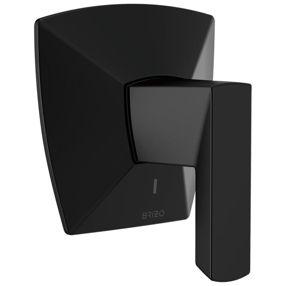 Brizo Matte Black Valve Trim 