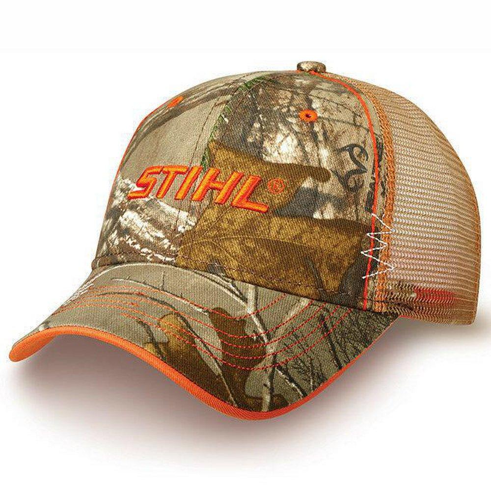 Norscot Group Orange Mesh Camo Hat in Orange 