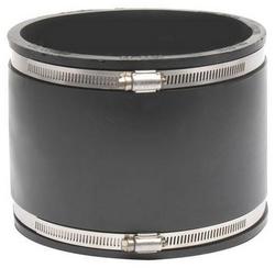 6 in. Clamp Plastic Coupling with Stainless Steel Band