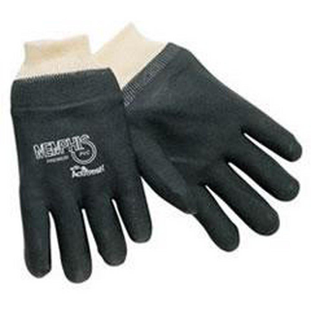 West Chester® Black PVC Gloves in Black 