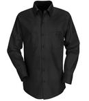 XXL Size Cotton and Polyester Mens Long Sleeve Work Shirt