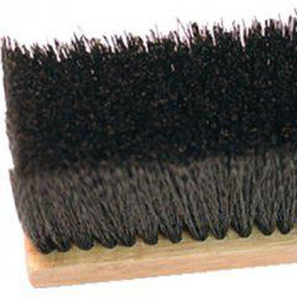 The Brushman Natural Polyester and Wood Floor Sweep with Synthetic Fill and 3 in. Trim 