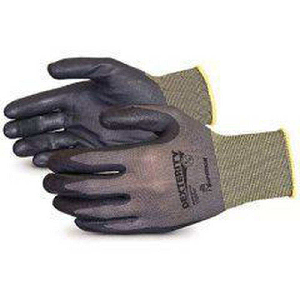 Superior Glove Works Black Nitrile Gloves in Black (Case of 25 Dozen) 