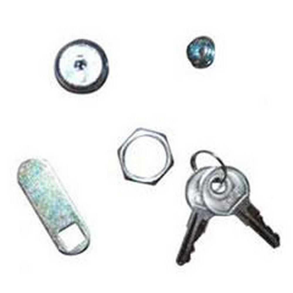 Rubbermaid 1 x 1 in. 1 Lock and 2 Key Only 