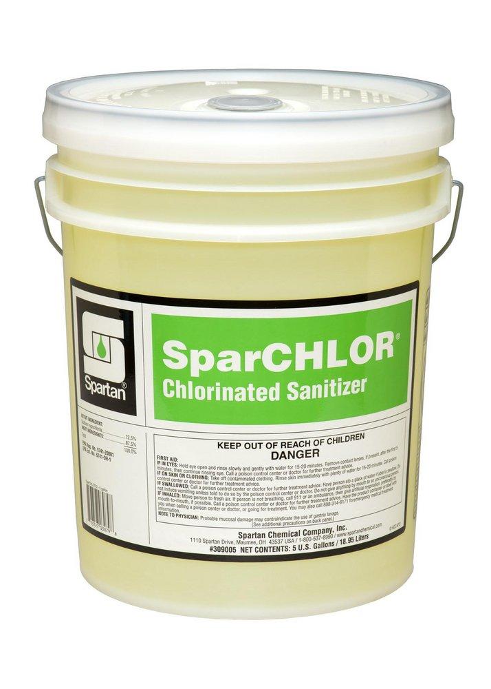 Spartan Chemical Greenish Yellow Chlorinated Sanitizer 