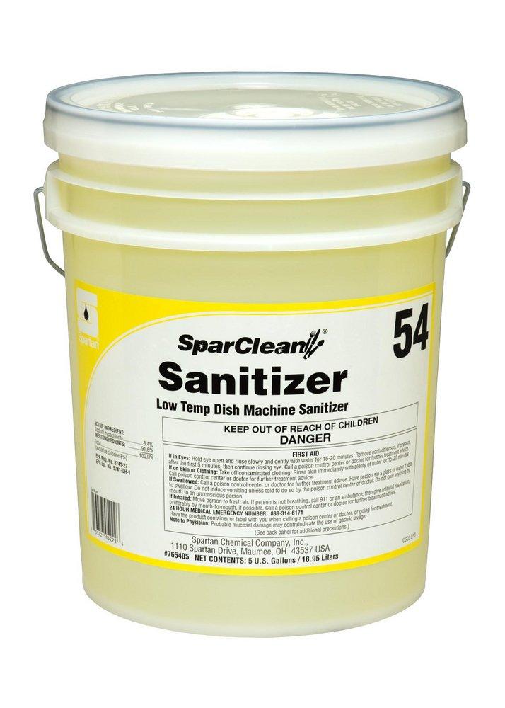 Spartan Chemical Yellow Sanitizer 
