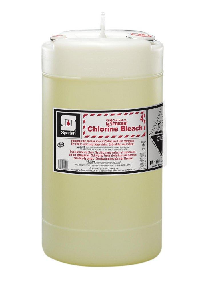 Spartan Chemical Clear Yellow Chlorine Bleach 