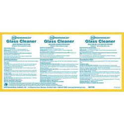 Label for Biorenewables® Glass Cleaner