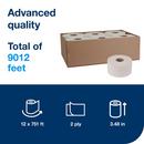 Tork White (Case of 12) 2-ply Toilet Tissue in White 