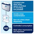 Tork Stainless Plastic and Metal Multifold Hand Towel Dispenser 