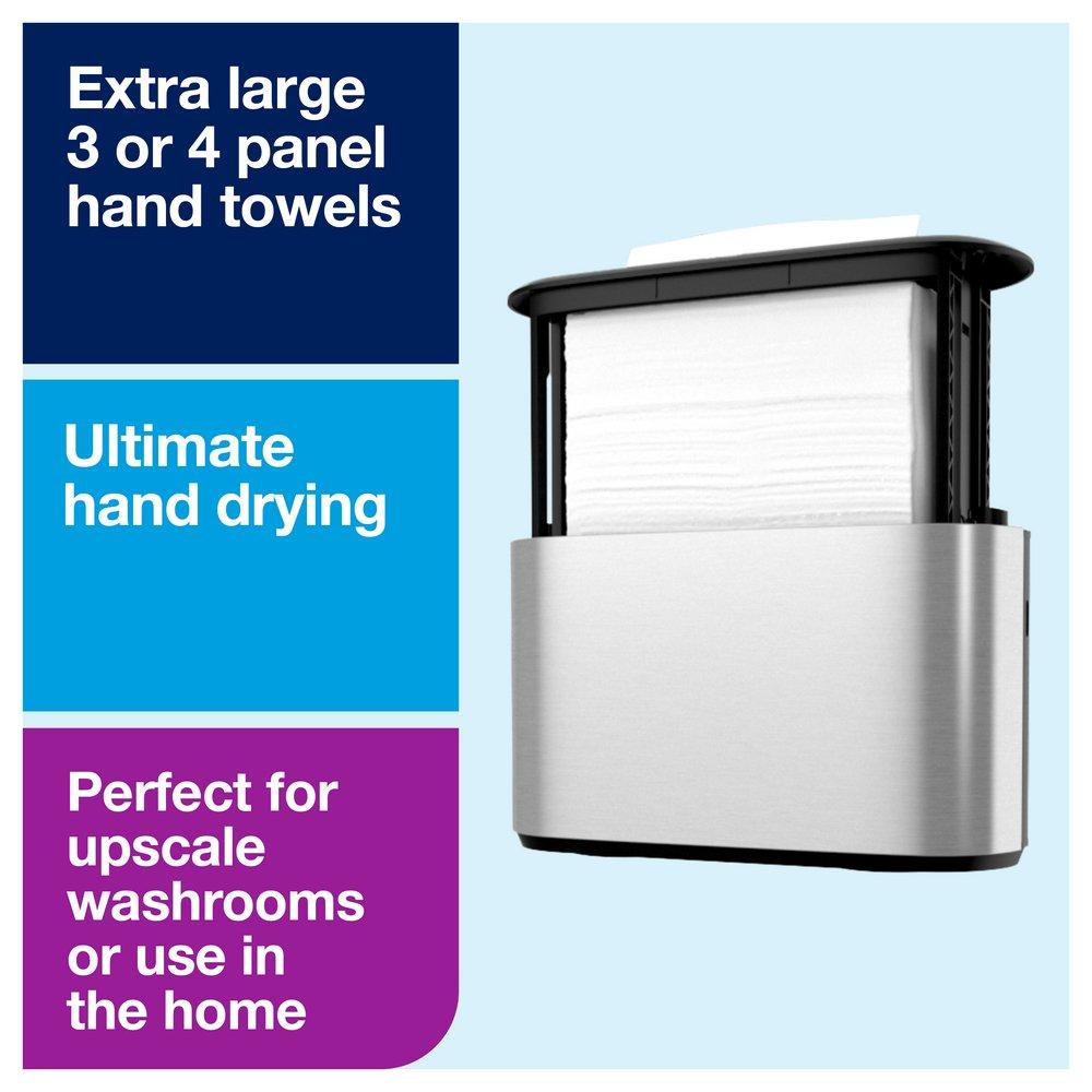 Tork Stainless Plastic and Metal Multifold Hand Towel Dispenser 
