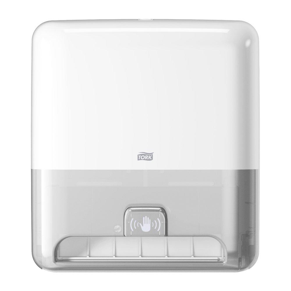 Tork White Paper Hand Towel Roll Dispenser with Intuition Sensor, H1 System 