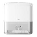 Paper Hand Towel Roll Dispenser with Intuition Sensor, White, H1 System
