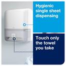 Tork White Paper Hand Towel Roll Dispenser with Intuition Sensor, H1 System 